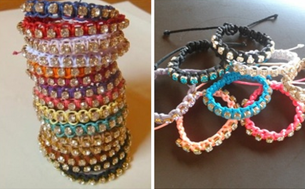 Pulseira Macrame.