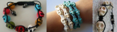 Pulseira Shamballa Caveira.